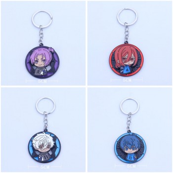 Blue Lock anime movable alloy key chain