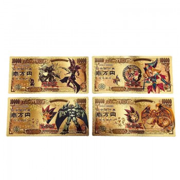 Yu Gi Oh anime coin gold banknotes(price for 1pcs)