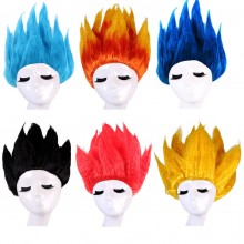Dragon Ball Super Saiyan Son Goku anime cosplay wi...