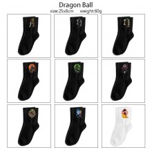 Dragon Ball anime mid length cotton socks