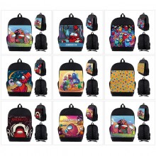 Among Us game nylon backpack bags
