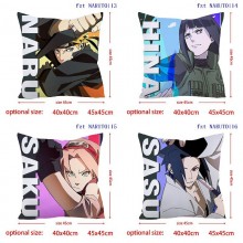 Naruto anime two-sided pillow pillowcase 40CM/45CM...