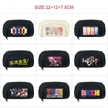 Bocchi The Rock anime pen bag pencil case