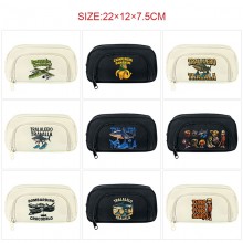 Tung Tung Tung Sahur anime pen bag pencil case