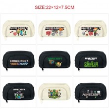 Minecraft game pen bag pencil case