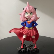 SPY x FAMILY Anya Forger cos Super man anime figur...
