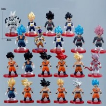 21pcs/set Dragon Ball anime figures(OPP bag)
