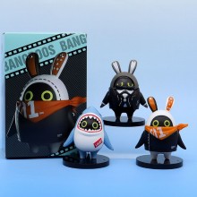 3pcs/set Zenless Zone Zero Bangboo EOUS Sharkboo A...