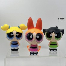 3pcs/set The Powerpuff Girls anime figures(OPP bag...