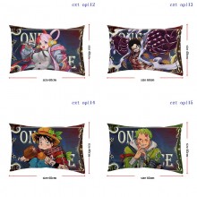 One Piece anime two-sided pillow pillowcase 40*60CM