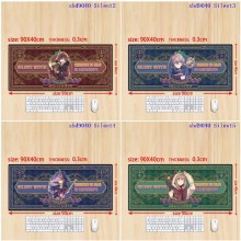 Silent Witch anime big mouse pad mat 90/80/70/60cm