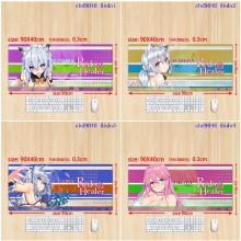 Redo of Healer anime big mouse pad mat 90/80/70/60...