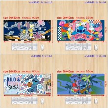 Stitch anime big mouse pad mat 90/80/70/60cm