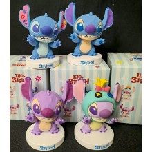 Stitch anime figures set(4pcs a set)