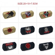 Berserk anime canvas pen case pencil bags
