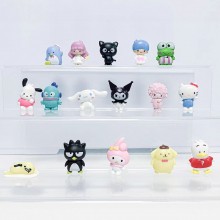 16pcs/set Sanrio Melody kitty Cinnamoroll Kuromi a...