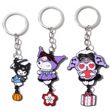 Sanrio Melody kitty Cinnamoroll Kuromi anime alloy...