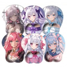 Blue Archive Shiroko Sorasaki Hina 3D silicone mou...
