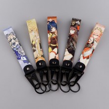 Genshin Impact Lanyard for Keys ID Card USB Badge ...