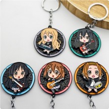 K-ON anime movable alloy key chain