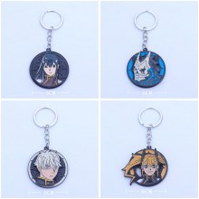 Kaiju No.8 anime movable alloy key chain