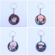 Jujutsu Kaisen anime movable alloy key chain