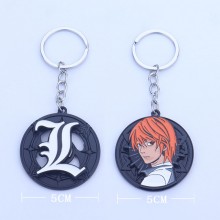 Death Note anime movable alloy key chain