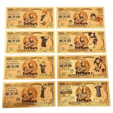Haikyuu anime coin gold banknotes(price for 1pcs)