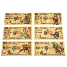 The Legend of Zelda game coin gold banknotes(price...