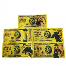 SPY x FAMILY anime coin gold banknotes(price for 1...