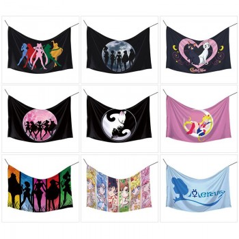 Sailor Moon anime flags 100*60CM