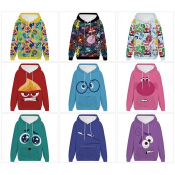 Inside Out long sleeve hoodie sweater cloth