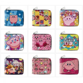 Kirby anime zipper wallet purse