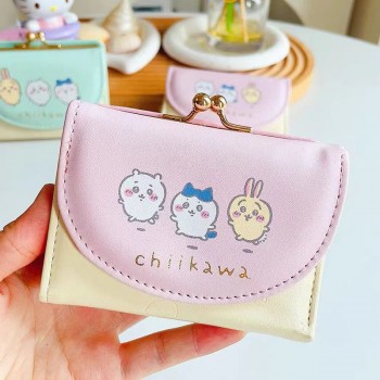 Chiikawa Usagi Short Buckle Wallet Card Bag
