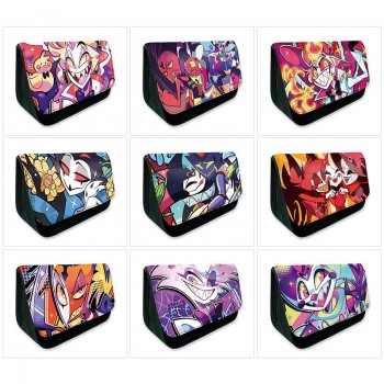 Hazbin Hotel anime triangle pen bag pencil case