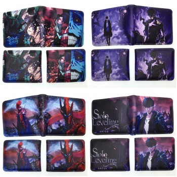 Solo Leveling anime wallet purse
