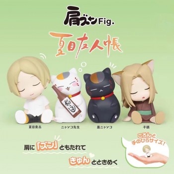 Natsume Yuujinchou sleeping anime figures set(4pcs a set)