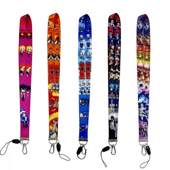 Fairy Tail ID cards holders cases lanyard phone straps hang rope key chain