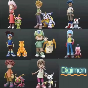 Digimon Adventure Tailmon Gomamon Patamon Gabumon Figures