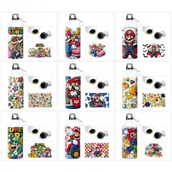 Super Mario anime aluminum alloy sports bottle kettle