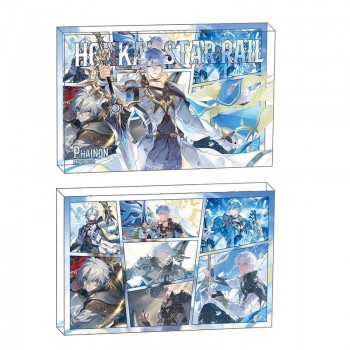 Honkai Star Rail Khaslana game Acrylic Friendship Plaque Stand Figure