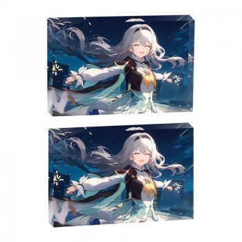 Honkai Star Rail Firefly game Acrylic Friendship Plaque Stand Figure