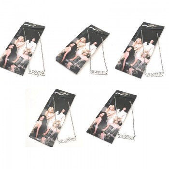 Aespa star necklaces
