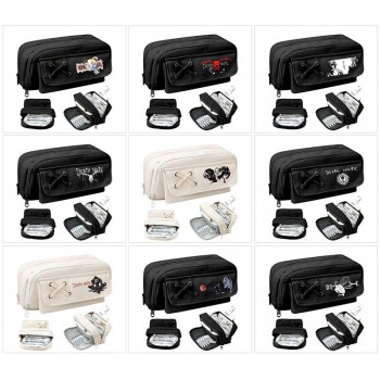 Death Note anime canvas pen case pencil bag