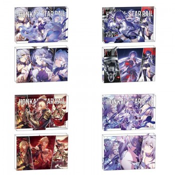 Honkai Star Rail Cipher March 7th Mydei Acrylic Friendship Plaque Stand Figure