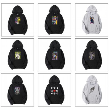 JoJo's Bizarre Adventure anime Long Sleeve Hoodies Sweatshirts