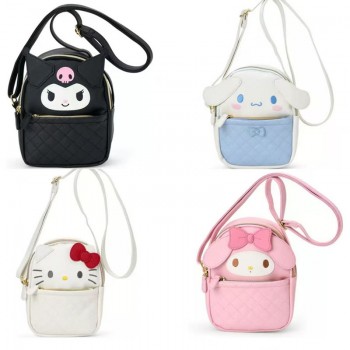 Sanrio Melody kitty Cinnamoroll Kuromi anime satchel shoulder bag