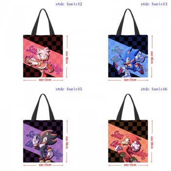 Sonic the Hedgehog game shopping bag handbag