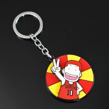Slam Dunk anime movable alloy key chain
