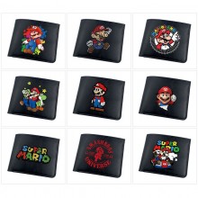 Super Mario anime wallet purse